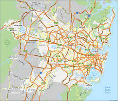 map of sydney australia gis geography