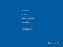 how to disable change pword option