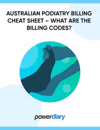 billing cheat sheet for podiatry in