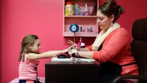 pure glamour nail salon adds kids room