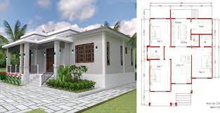 House Plans 12x11m With 3 Bedrooms
