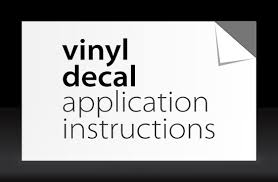 Hinge method of applying a vinyl decal. How To Apply Vinyl Decal Change Comin