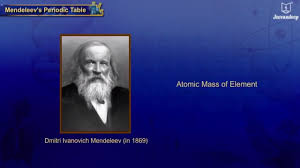 mendeleev s periodic table of