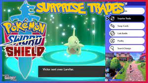Surprise Trade (Wonder Trade) In side of Pokémon Sword and Shield - YouTube