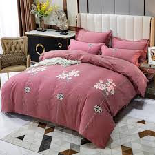 4 Pcs Bedsheets 100 Cotton Bedding