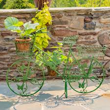 large iron erfly bicycle plant