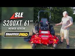 Snapper Pro S200xt Zero Turn Mower 61