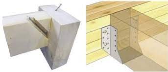 typical joist connections for timber