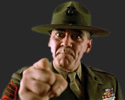 Image result for sergeant yelling pic