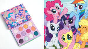 colourpop x my little pony makeup