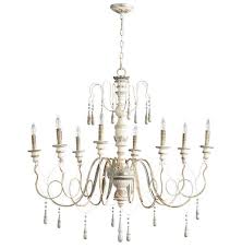 Chantilly French Country Parisian Blue White 8 Light Chandelier Oversized Greater Than 35 Wide Kathy Kuo Home