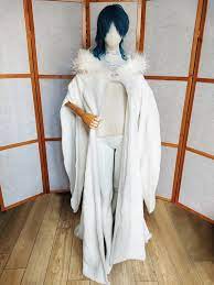 Fantasy Wedding White Faux Fur Coat