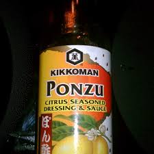 kikkoman ponzu sauce and nutrition facts