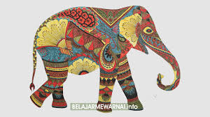 Gajah adalah pemakan berat tanaman dan dikenal karena memiliki telinga besar. 750 Koleksi Gambar Sketsa Hewan Gajah Hd Gambar Hewan