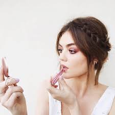 lucy hale s flawless and fresh beauty