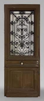 Oak Front Door With Glass Opening And