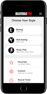 punching bag workout app for boxing