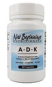 adk 60 caps new beginnings nutritionals