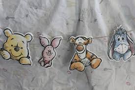 Classic Watercolor Winnie The Pooh Baby