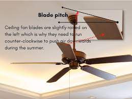 ceiling fan directions for summer and