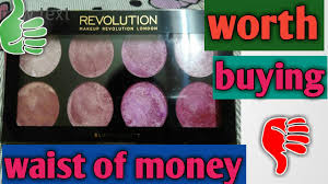 makeup revolution blush queen pallate