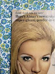 vine 1969 almay eye makeup print ad