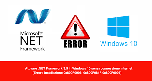 attivare net framework 3 5 in windows