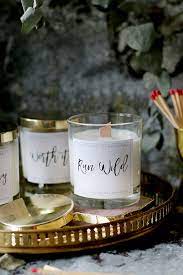 Wood wick candles give you the crackle of an open fire in the convenience of a candle. Diy Wood Wick Candles With Soy Wax And Essential Oils Swoon Worthy
