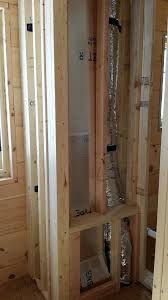 Hvac Options Log Home Under Construction
