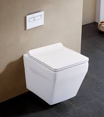 Rimless Wall Hung Toilet With Slim Uf