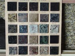 Granite Color Charts And Granite Samples