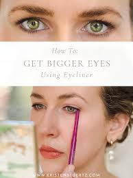 eyeliner to make eyes look bigger your