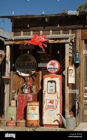 old mobil gas station collection of