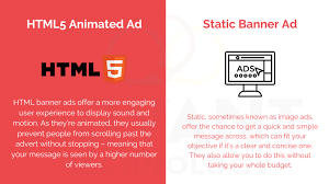 html5 vs static banners advertising