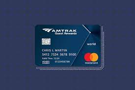 amtrak guest rewards world mastercard