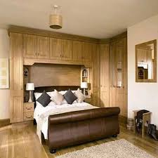 Wooden Bedroom Wall Unit