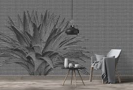 Grey Wallpaper 3d Grey Black Fiberglass