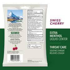 ricola max throat care swiss cherry