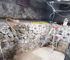 covering stone basement walls