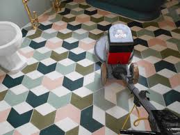 clean and seal encaustic cement tiles