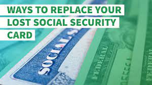 How to replace a lost social security card. 4 Ways To Replace Your Lost Social Security Card Gobankingrates