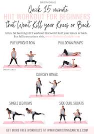 low impact hiit workout that burns fat