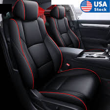 Rear Seat Cover Pu Leather Protector