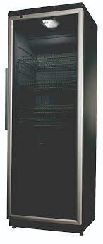 ADN 203/1S Glass Door Refrigerators, 350 lt, 1 Door, Alluminium Door Frame,  Silver
