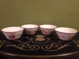 vintage roses bowl set dinnerware