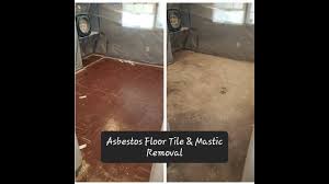 asbestos floor tile and mastic removal