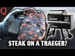 a traeger really sear a ribeye steak