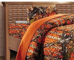 Orange Camo Camouflage Woods Reversible