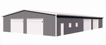 A metal building can be a garage, workshop, barn, small store or a storage building. 1 How Much Does A 50 X 100 Metal Building Cost Metal Buildings