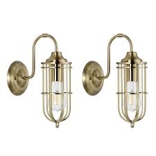 Wingbo Industrial Wire Cage Wall Sconce